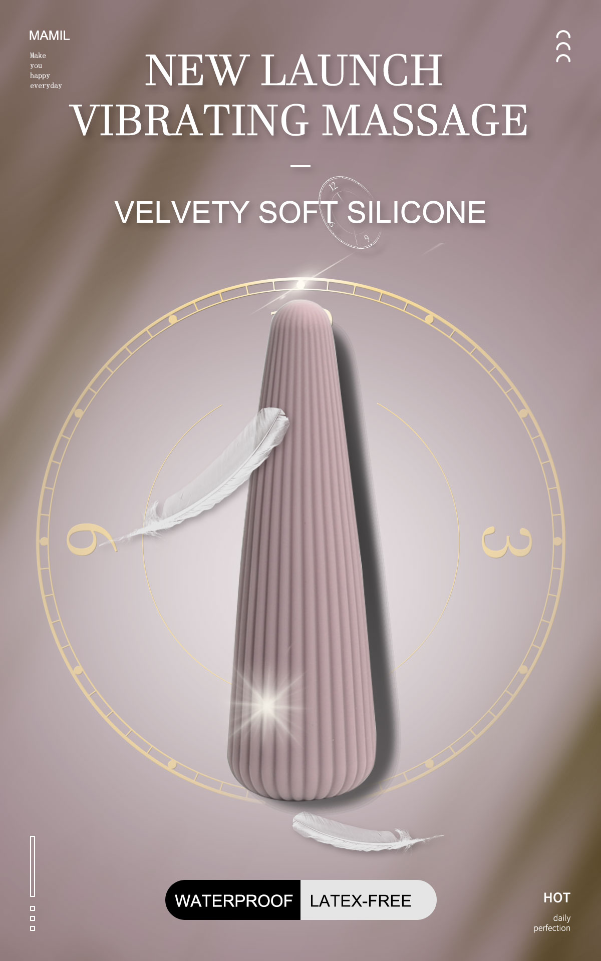 Noua lansare de masaj vibrator - Shenzhen Zhimo Technology Co., Ltd.